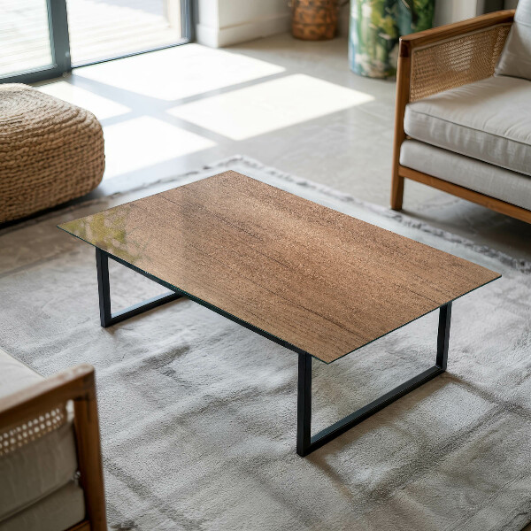 Tablero mesa rectangular El encanto de la madera natural