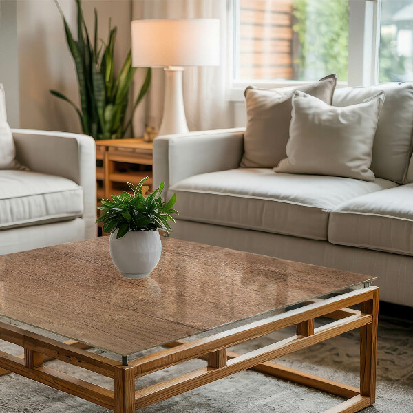 Tablero mesa rectangular El encanto de la madera natural