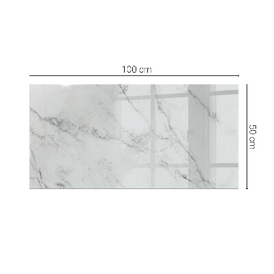 Tablero mesa rectangular Patrón que imita el mármol