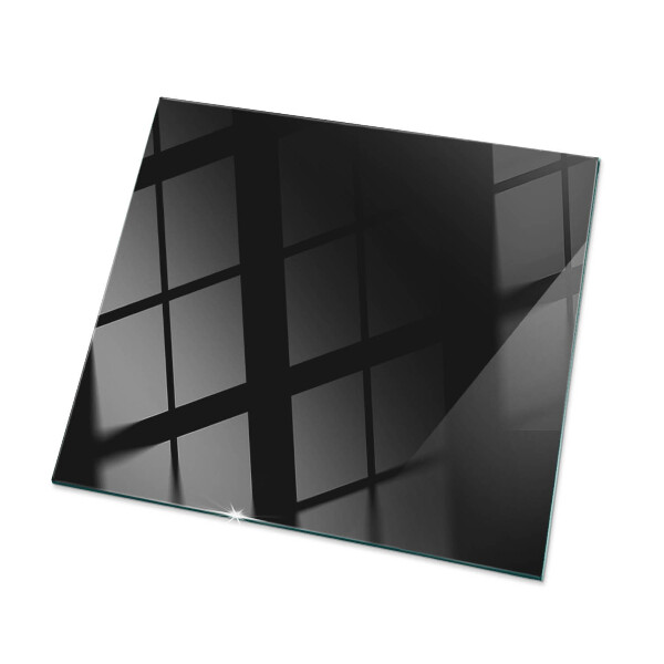 Tablero mesa rectangular Negro sólido elegante