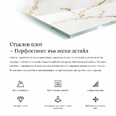 Tablero mesa rectangular Negro sólido elegante