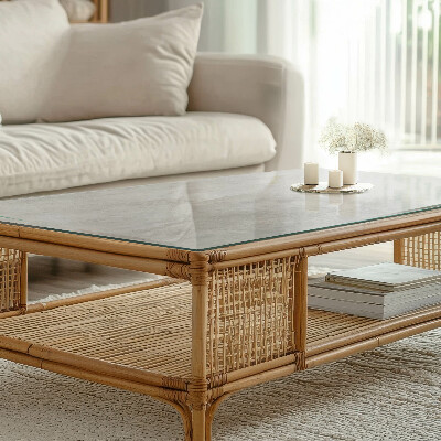 Tablero mesa rectangular Arañazos en la superficie del hormigón