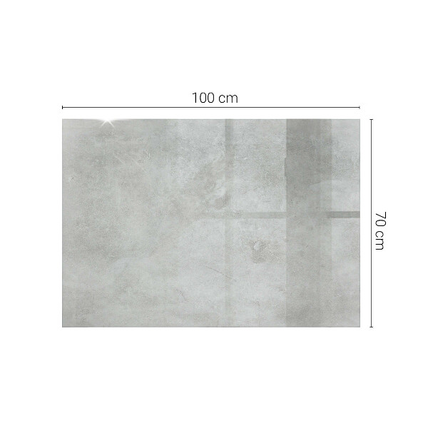 Tablero mesa rectangular Arañazos en la superficie del hormigón