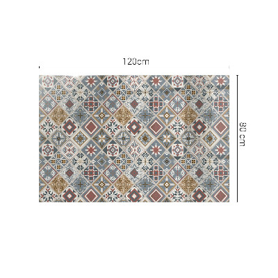 Tablero mesa rectangular Mosaicos decorativos con detalles