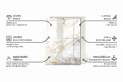 Tablero mesa rectangular Mosaicos decorativos con detalles