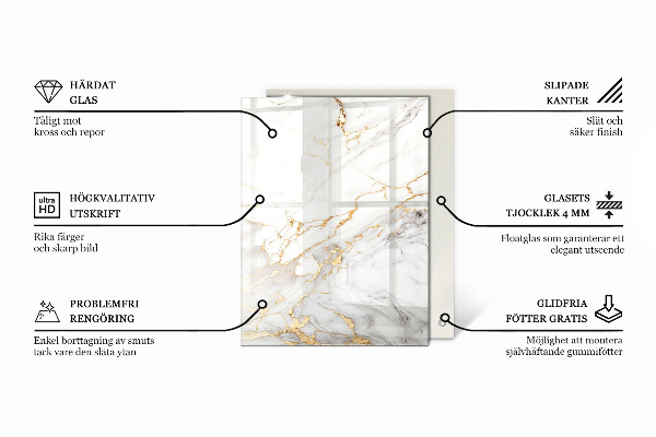 Tablero mesa rectangular Mosaicos decorativos con detalles