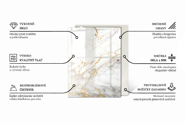 Tablero mesa rectangular Mosaicos decorativos con detalles