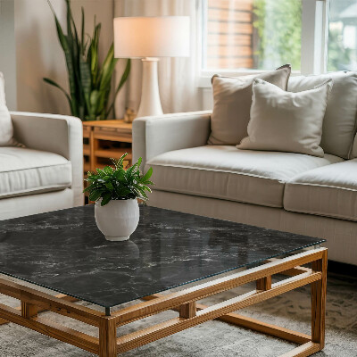 Tablero mesa rectangular Mármol con vetas delicadas