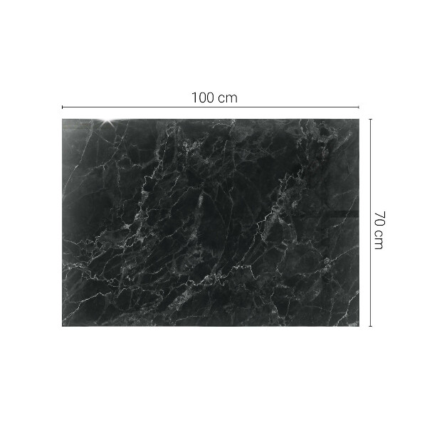 Tablero mesa rectangular Mármol con vetas delicadas