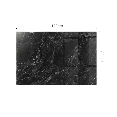 Tablero mesa rectangular Mármol con vetas delicadas