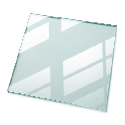 Encimera cristal rectangular transparente