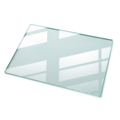 Encimera cristal rectangular transparente