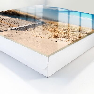 Caja para llaves diseño de playa tranquila
