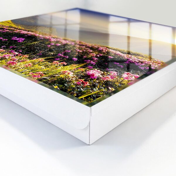 Caja para llaves diseño amanecer en la cima