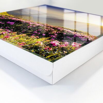 Caja para llaves diseño amanecer en la cima
