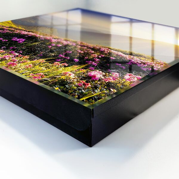 Caja para llaves diseño amanecer en la cima