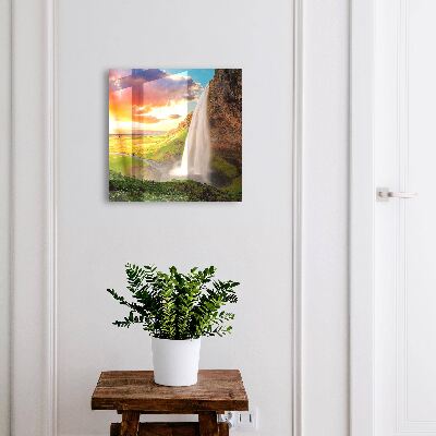Caja para llaves con diseño de paisaje impresionante