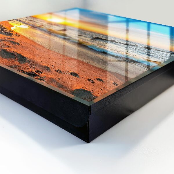 Caja para llaves diseño atardecer