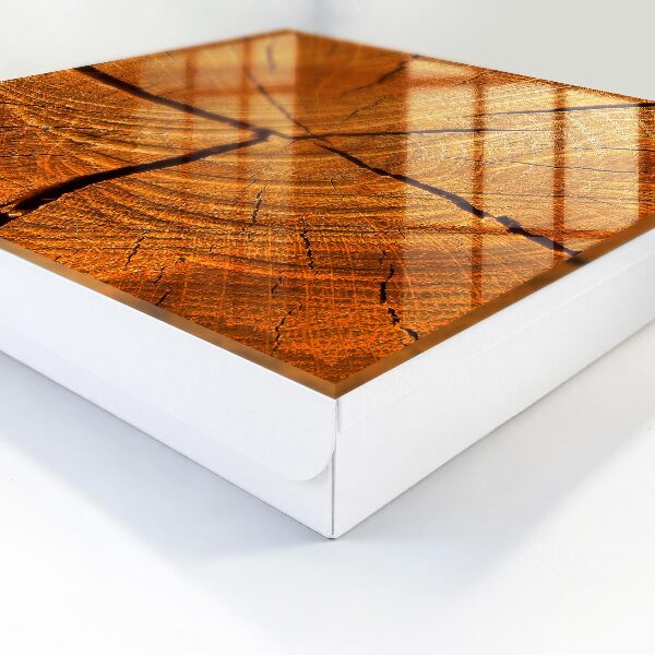 Caja para llaves de estructura de madera