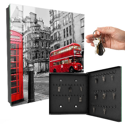 Armario para llaves con diseño El contraste de Londres