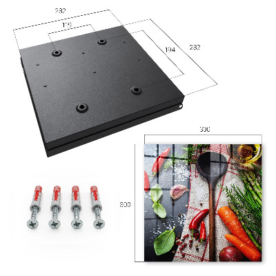 Armario para llaves con diseño decorativo para la cocina