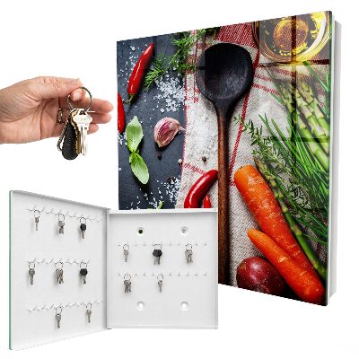 Armario para llaves con diseño decorativo para la cocina