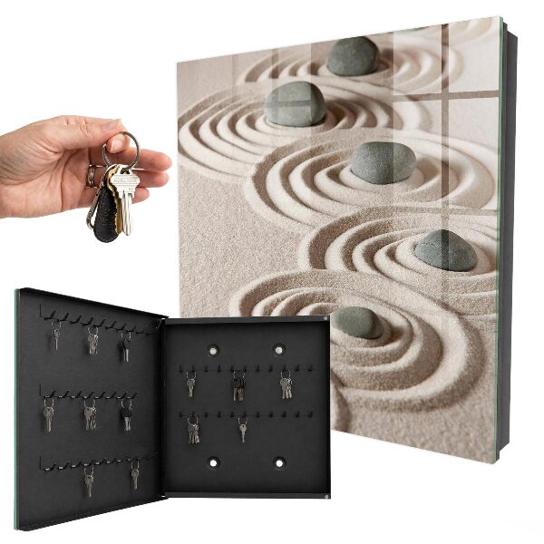 Armario para llaves estilo habitación zen