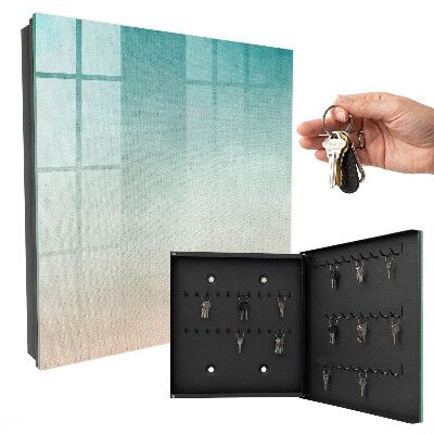 Caja para llaves con diseño de gradiente suave