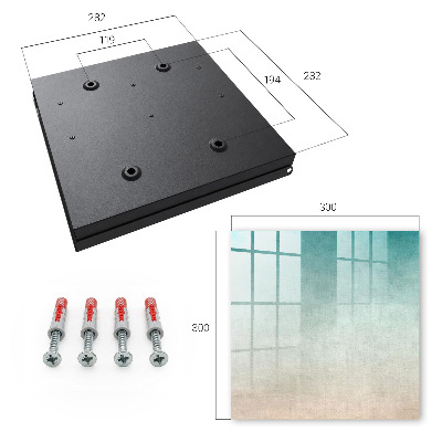 Caja para llaves con diseño de gradiente suave