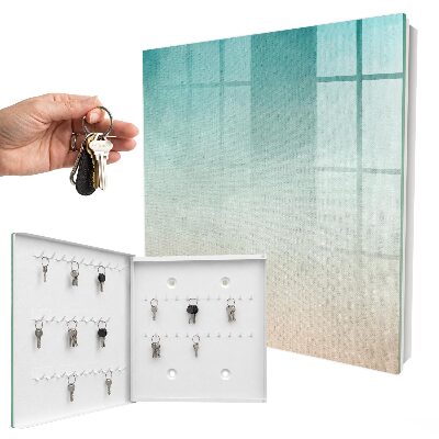 Caja para llaves con diseño de gradiente suave