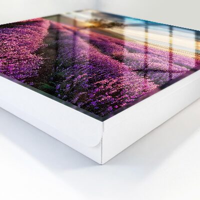 Caja para llaves atardecer color lavanda