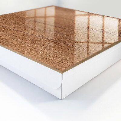 Caja para llaves con acabado de textura de madera