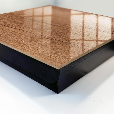 Caja para llaves con acabado de textura de madera