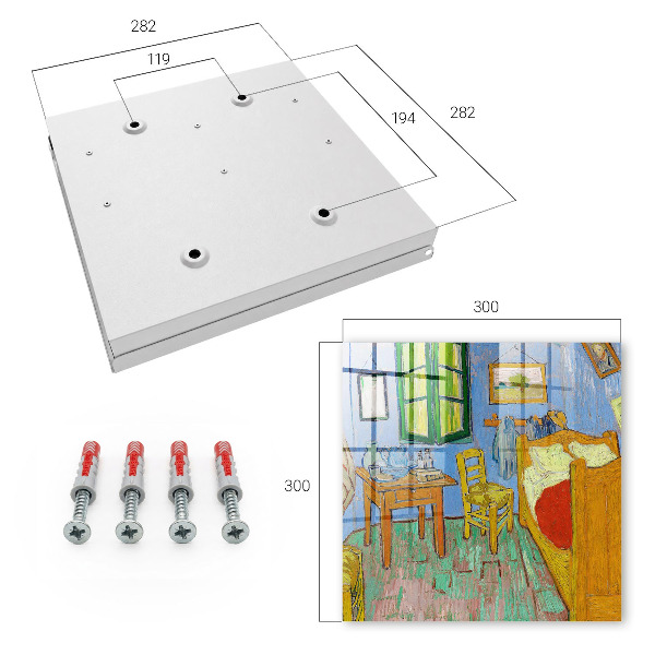 Armario para llaves de diseño acogedor para habitación