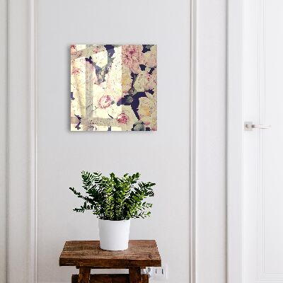 Caja para llaves con diseño de elegancia floral