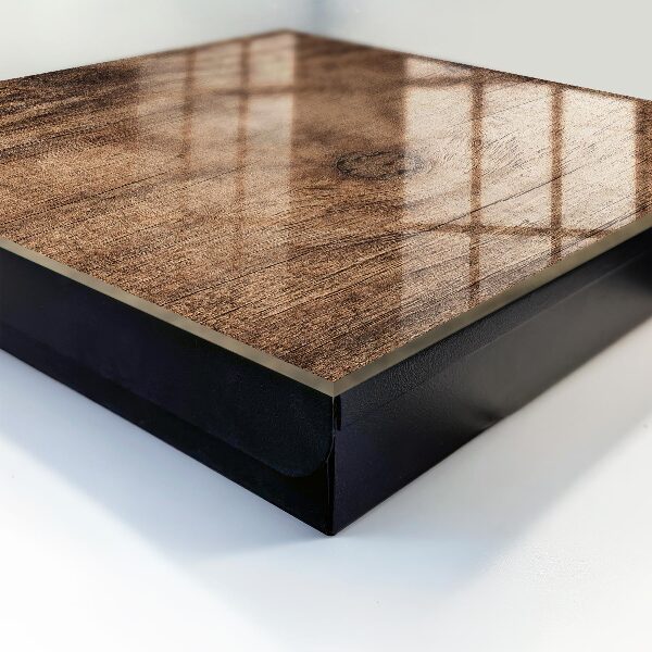 Caja para llaves con textura de madera