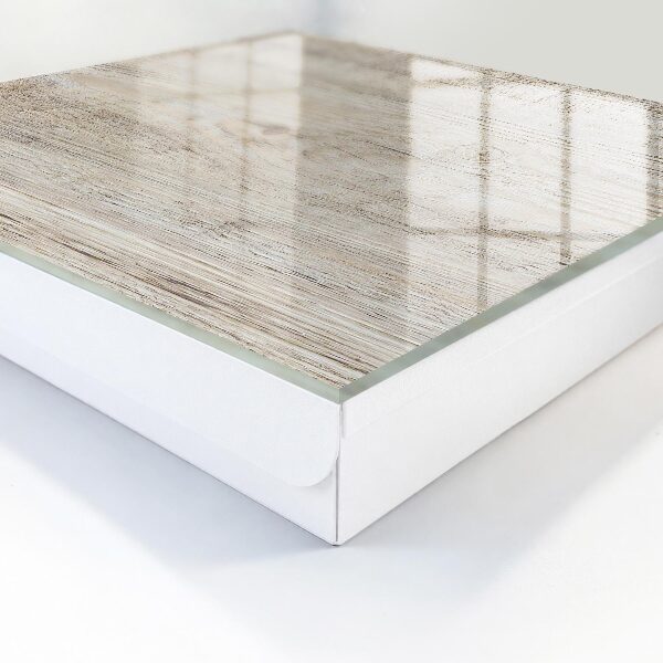 Armario para llaves con acabado de textura de madera