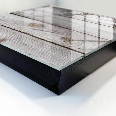 Caja para llaves con textura de madera