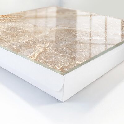 Caja para llaves de mármol beige