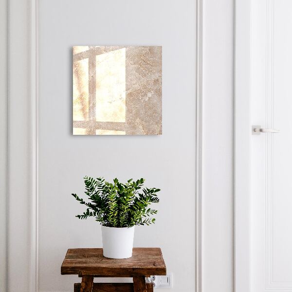 Caja para llaves de mármol beige