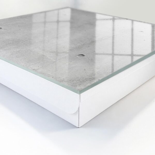 Armario para llaves de pared de hormigón crudo