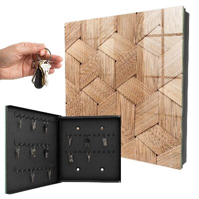 Caja para llaves modelo la geometría de la naturaleza