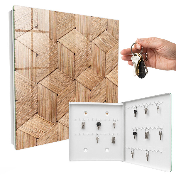Caja para llaves modelo la geometría de la naturaleza