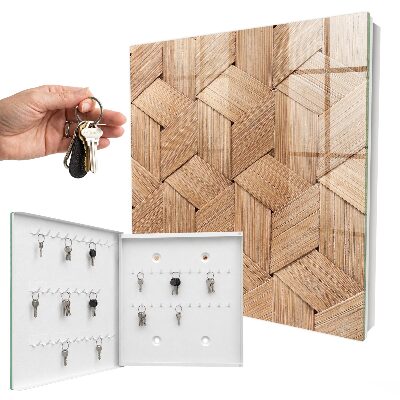 Caja para llaves modelo la geometría de la naturaleza