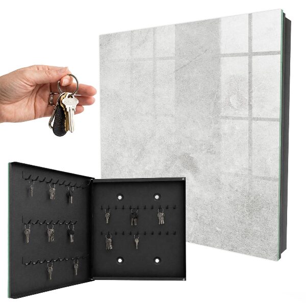 Caja para llaves piedra gris