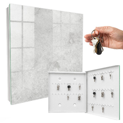 Caja para llaves piedra gris