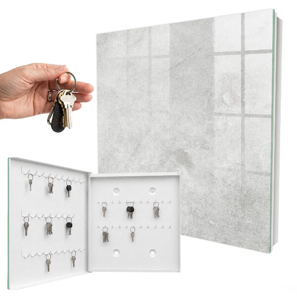 Caja para llaves piedra gris