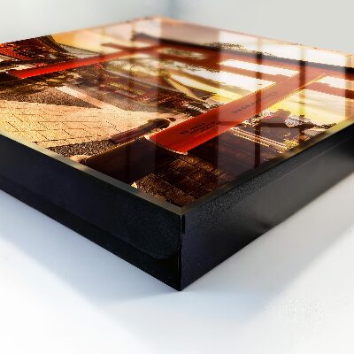 Caja para llaves con diseño de puerta japonesa