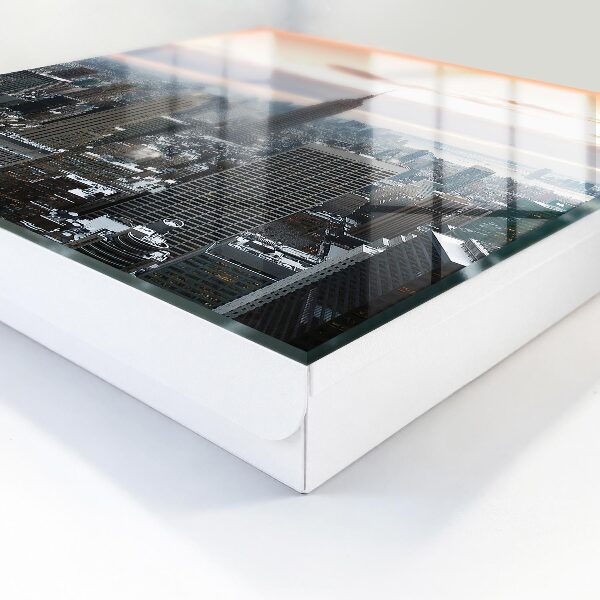 Caja para llaves diseño de paisaje urbano
