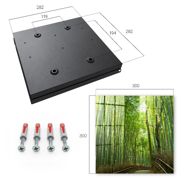 Armario para llaves de pared